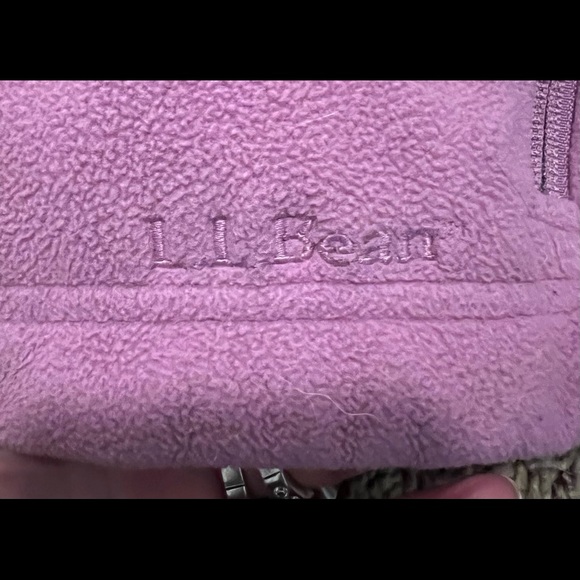 L.L. Bean Fleece Woman’s Zipper Front Vest-Small - Picture 5 of 8